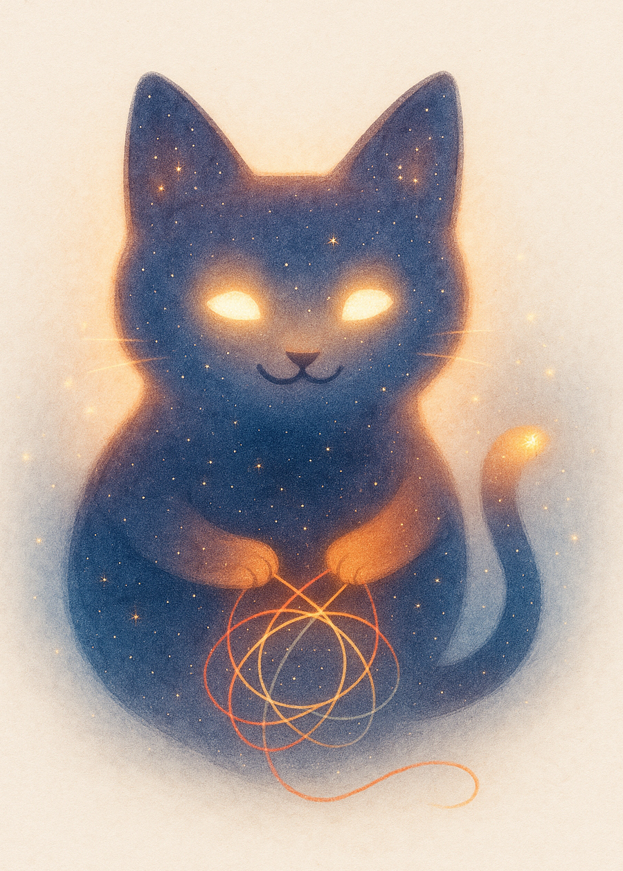 Bou the cosmic cat